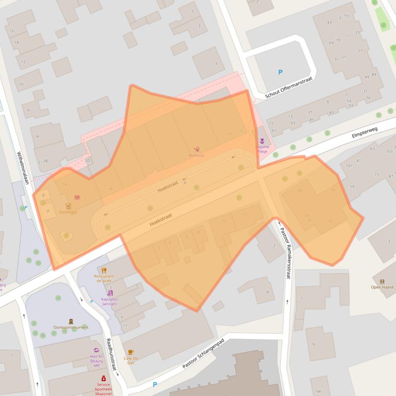 Kaart van postcodegebied 6042KH.