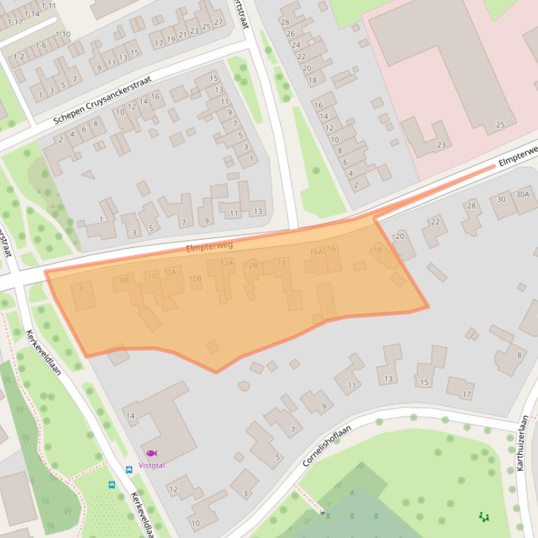 Kaart van postcodegebied 6042KK.