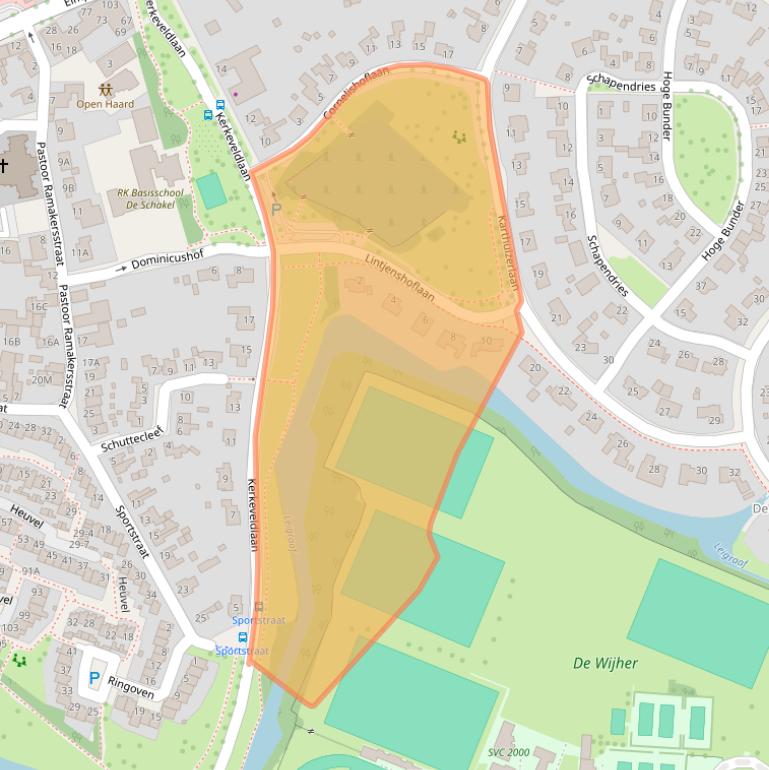 Kaart van postcodegebied 6042NA.