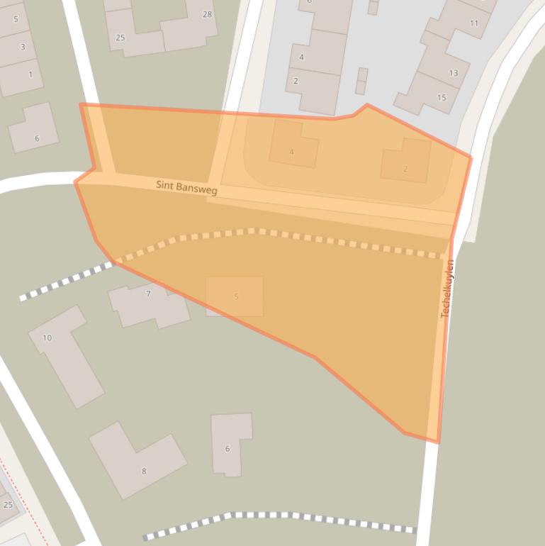 Kaart van postcodegebied 6042TD.