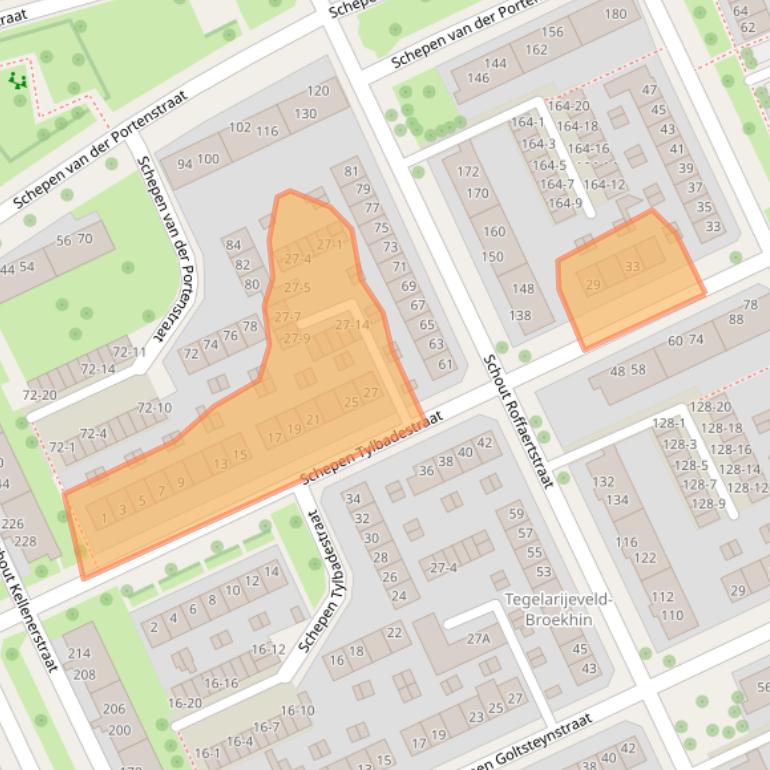 Kaart van postcodegebied 6042VH.