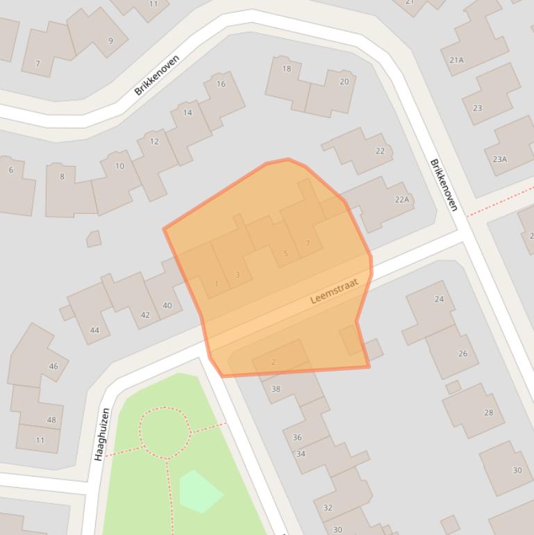 Kaart van postcodegebied 6042WG.