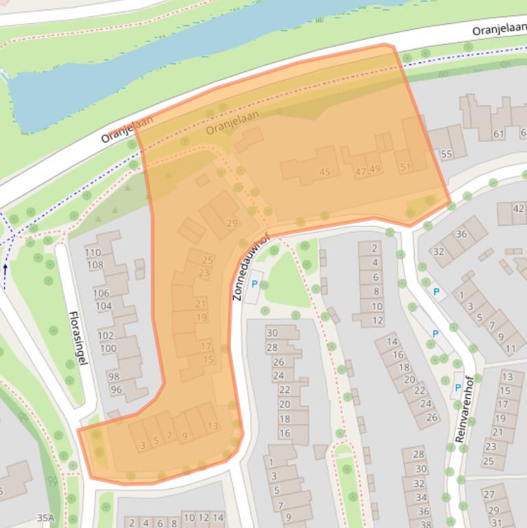 Kaart van postcodegebied 6043KG.