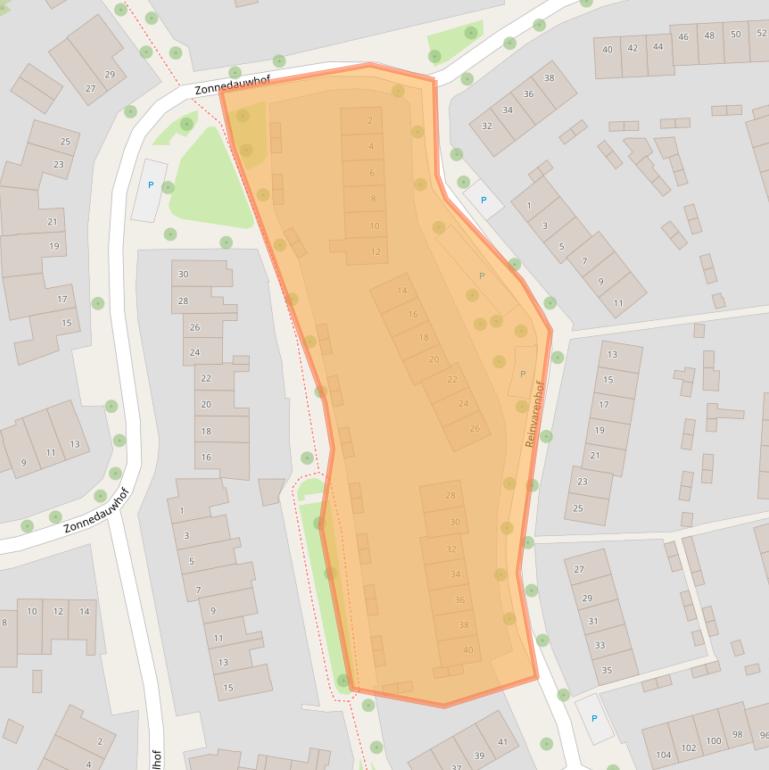 Kaart van postcodegebied 6043KL.