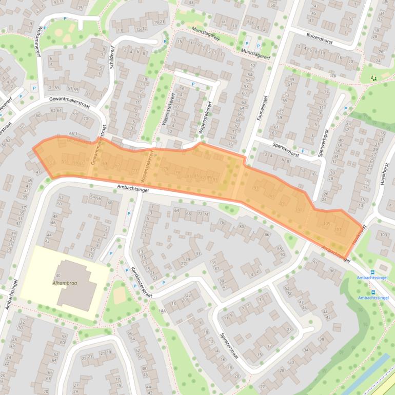 Kaart van postcodegebied 6043RT.