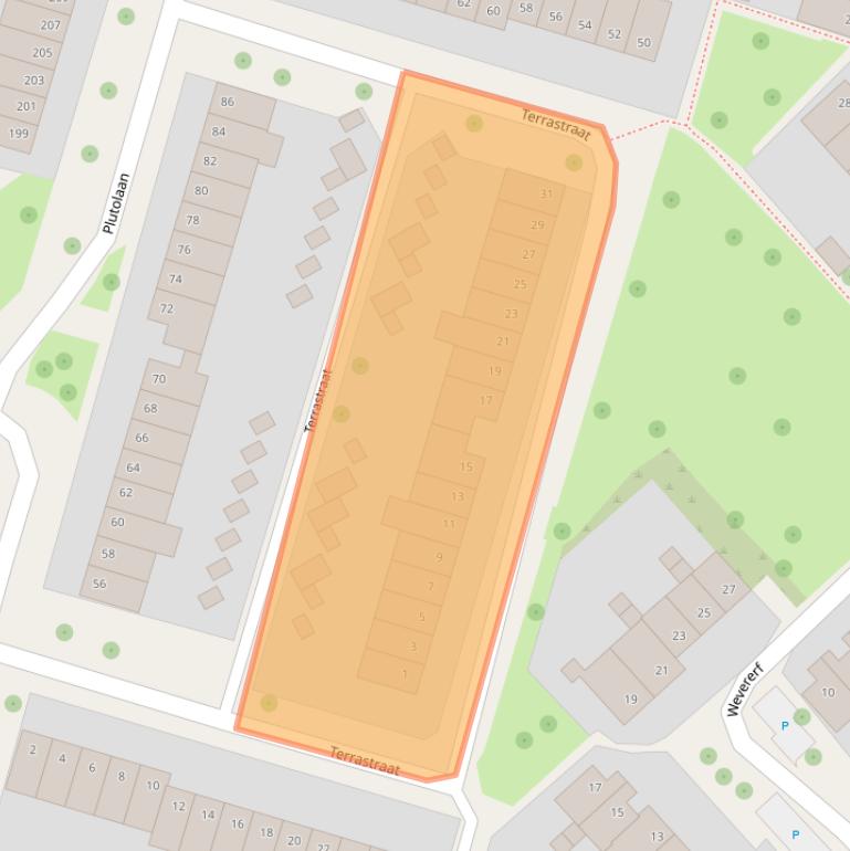 Kaart van postcodegebied 6043TK.