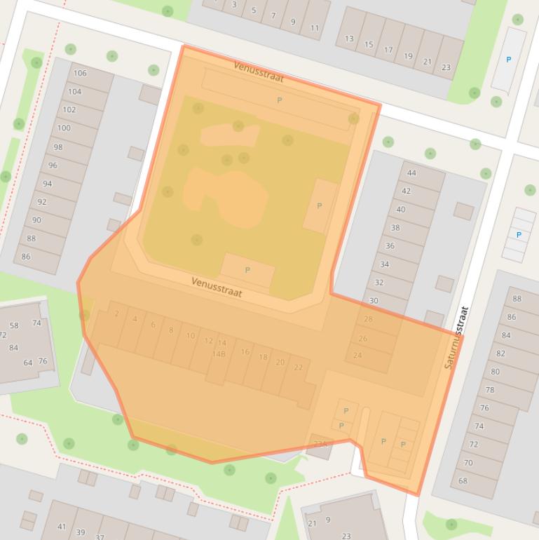 Kaart van postcodegebied 6043VK.