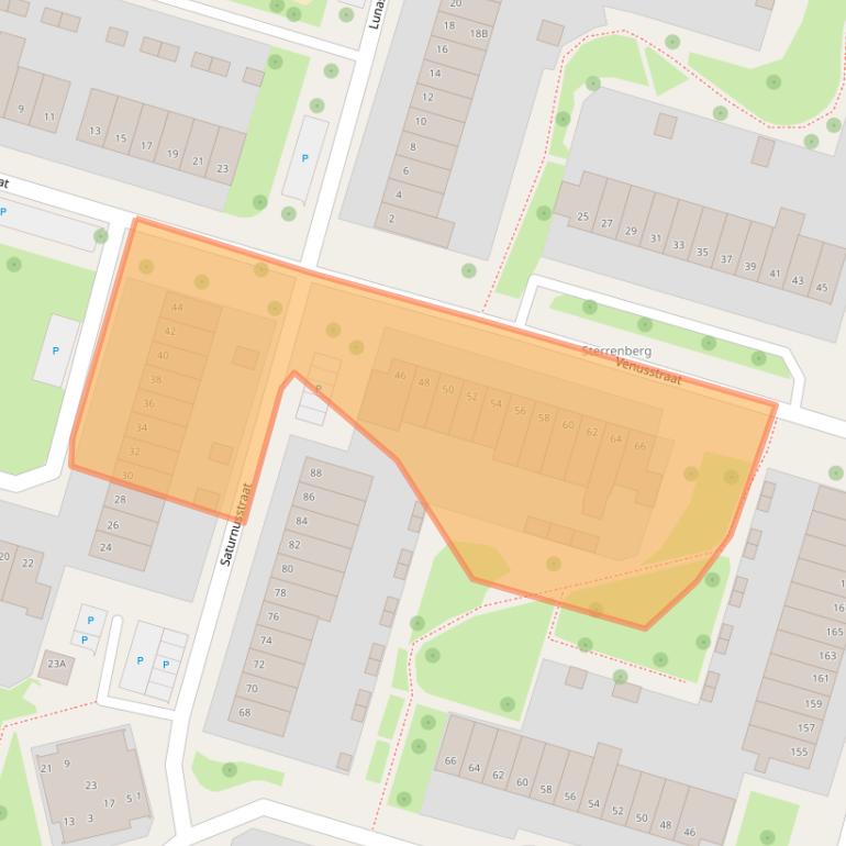 Kaart van postcodegebied 6043VL.