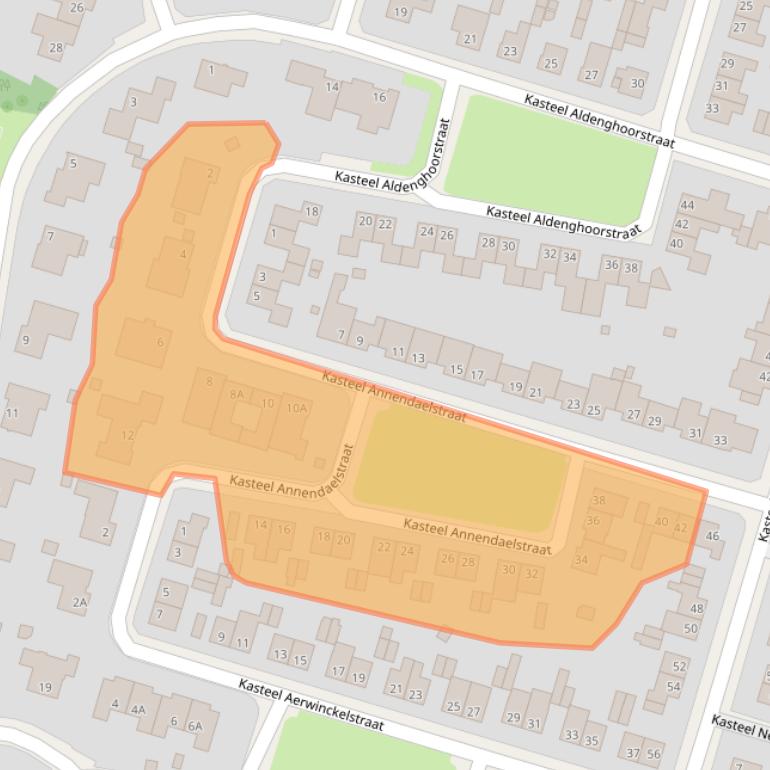 Kaart van postcodegebied 6043XT.