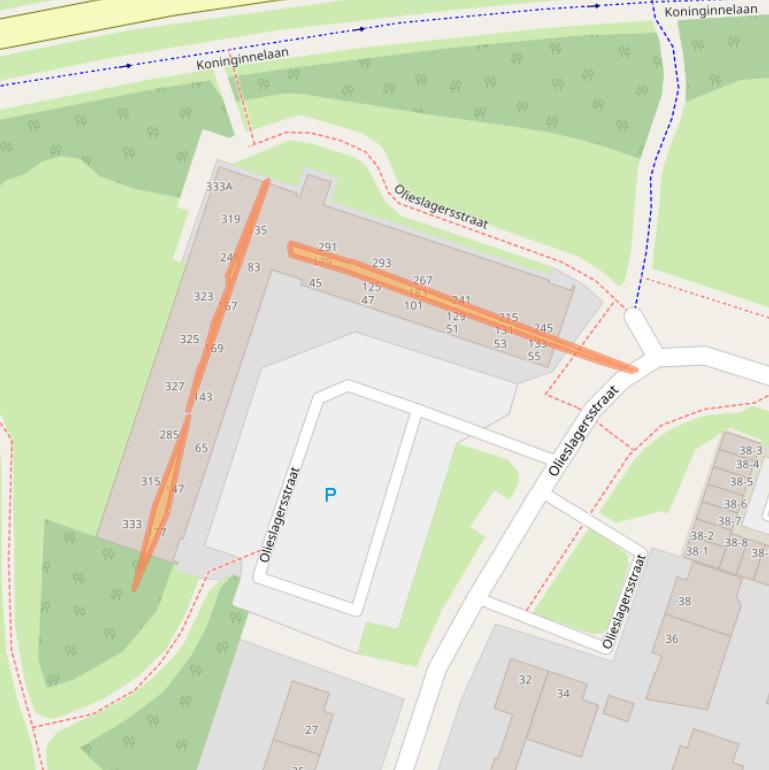 Kaart van postcodegebied 6044TG.