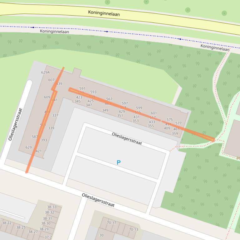 Kaart van postcodegebied 6044TR.