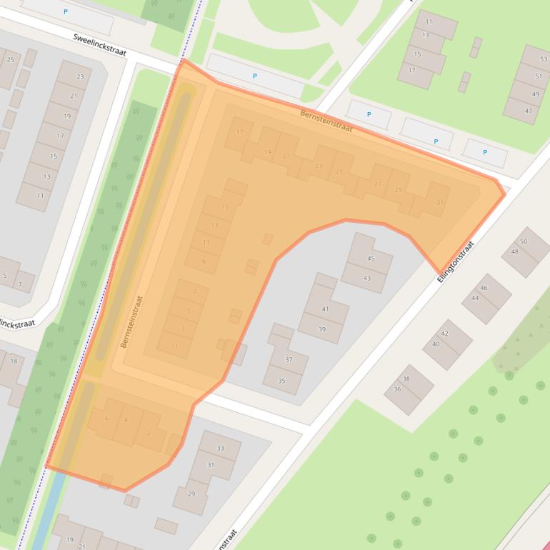 Kaart van postcodegebied 6044VB.