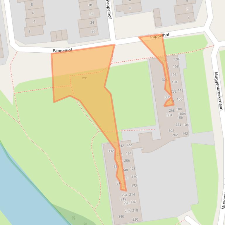 Kaart van postcodegebied 6045BH.