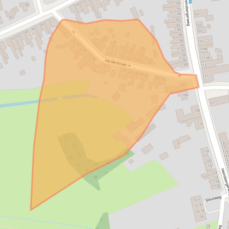 Kaart van postcodegebied 6045CA.