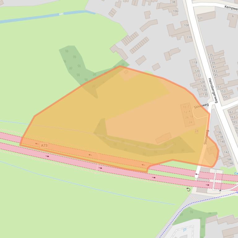 Kaart van postcodegebied 6045CM.