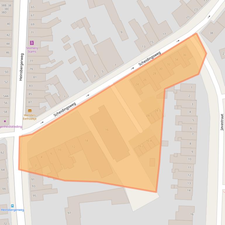 Kaart van postcodegebied 6045CR.