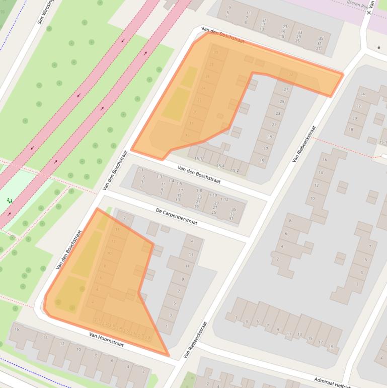 Kaart van postcodegebied 6045GR.
