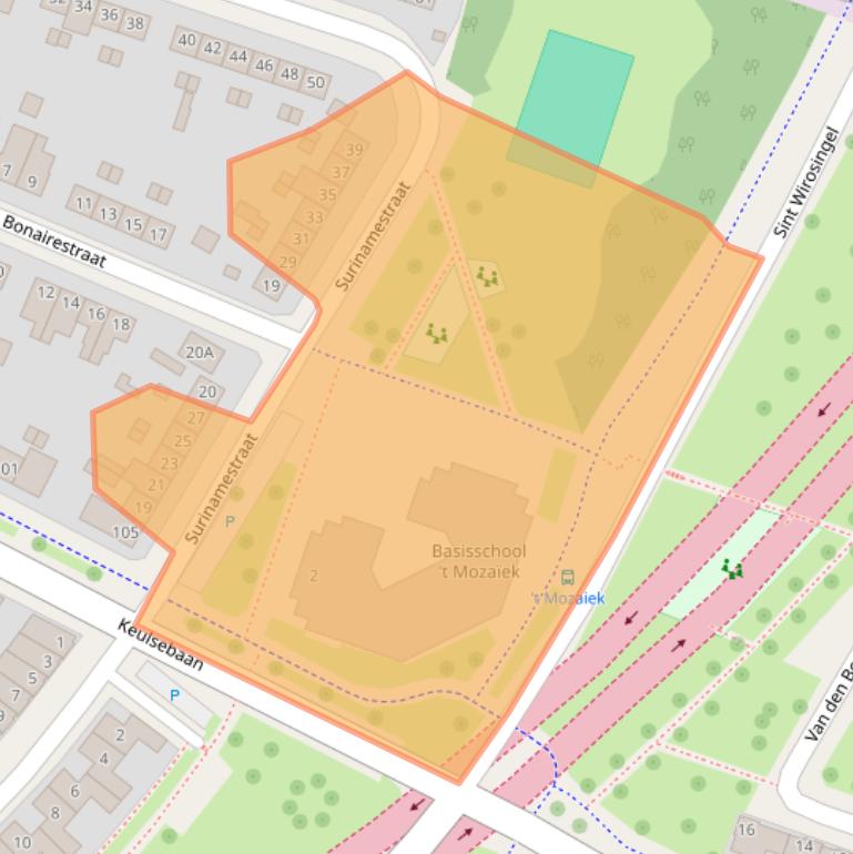 Kaart van postcodegebied 6045VA.