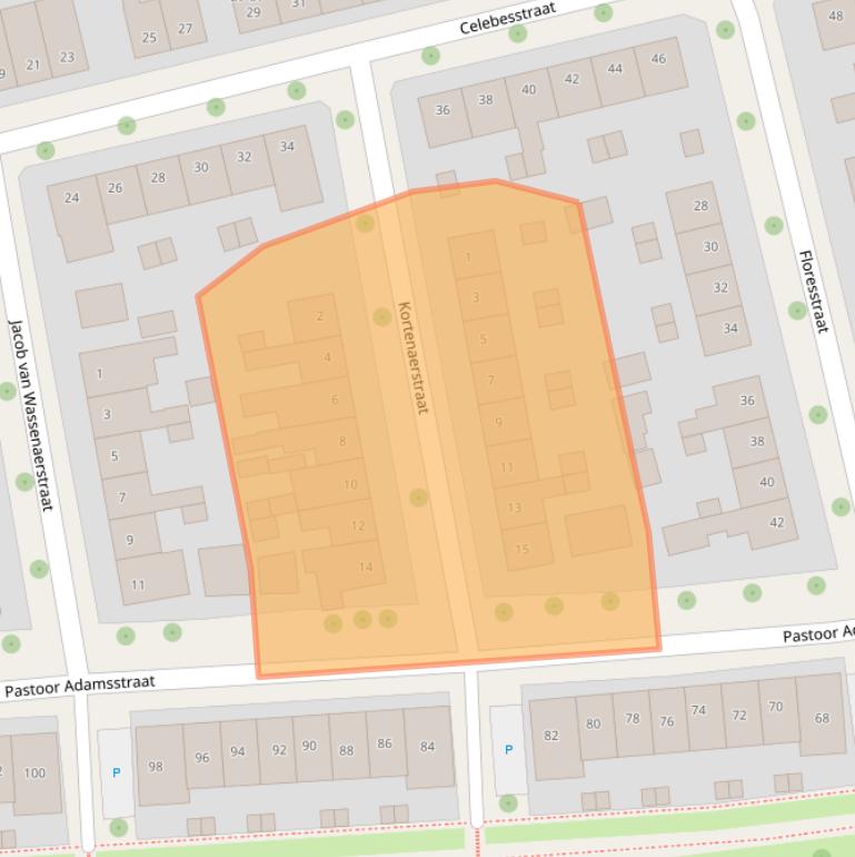 Kaart van postcodegebied 6045XR.