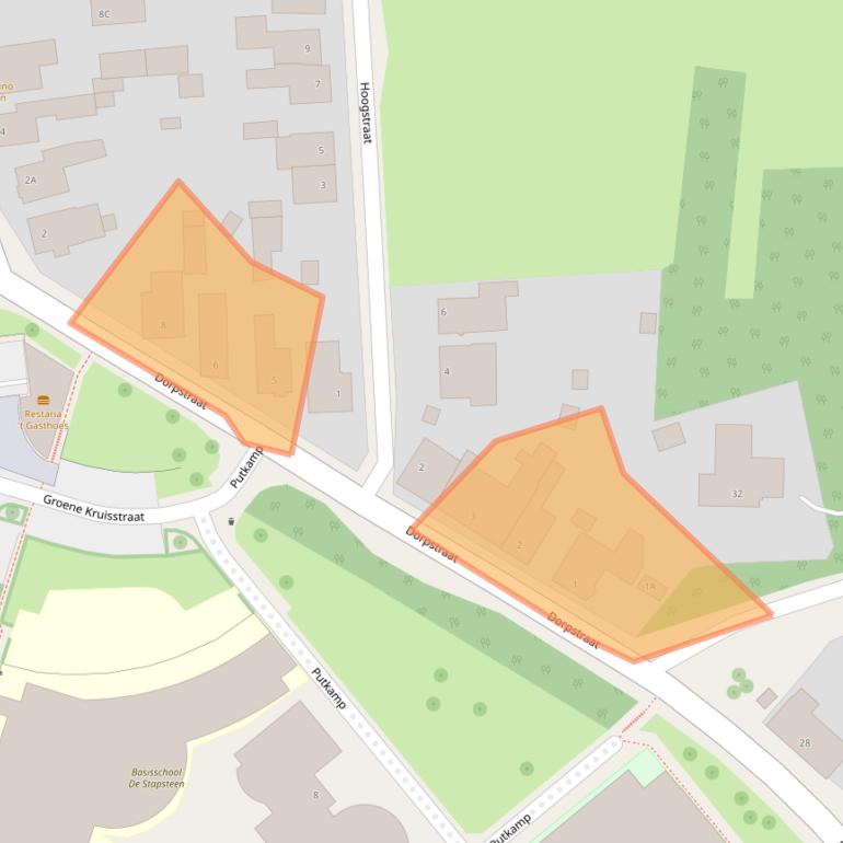 Kaart van postcodegebied 6049BV.