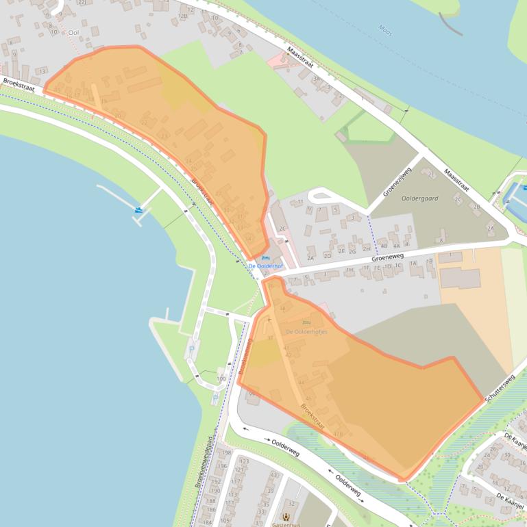 Kaart van postcodegebied 6049CJ.