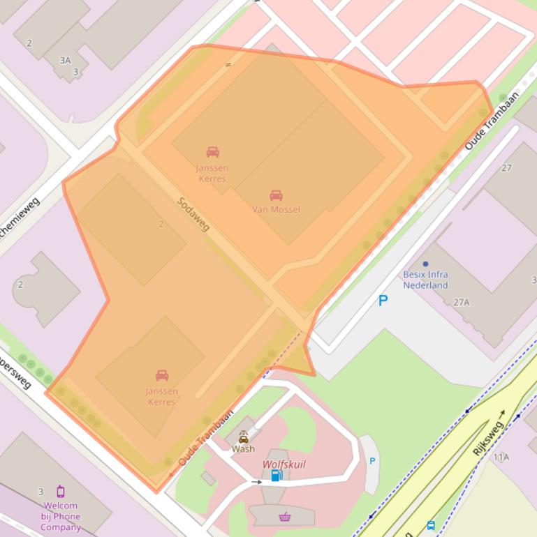 Kaart van postcodegebied 6049CM.