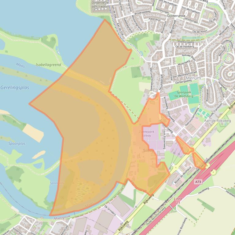 Kaart van postcodegebied 6049CV.