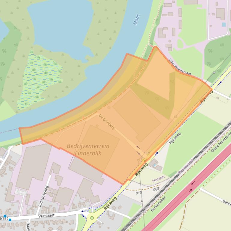 Kaart van postcodegebied 6049GH.