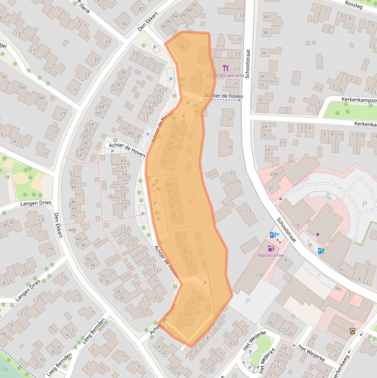 Kaart van postcodegebied 6049KP.