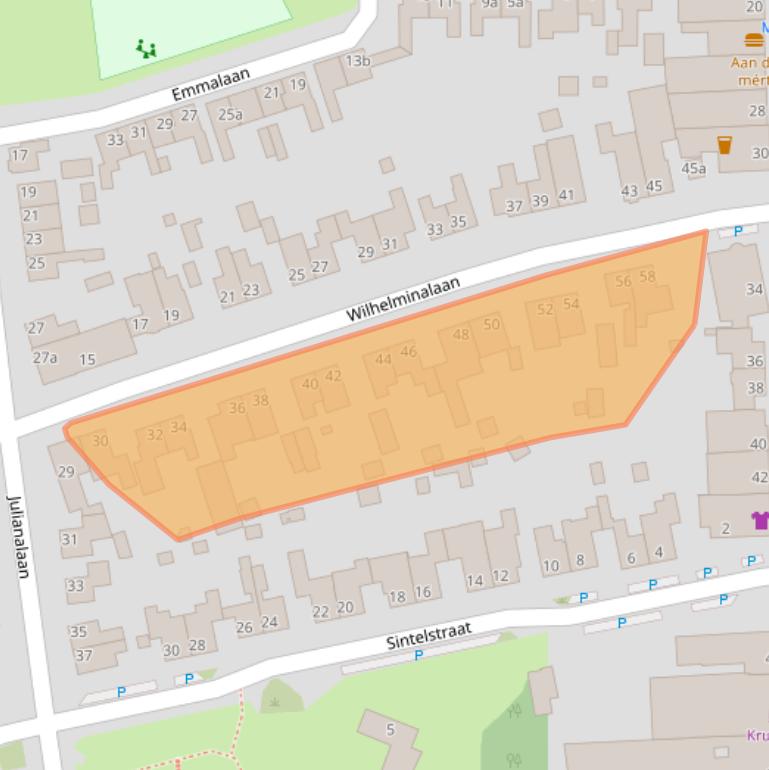 Kaart van postcodegebied 6051BK.