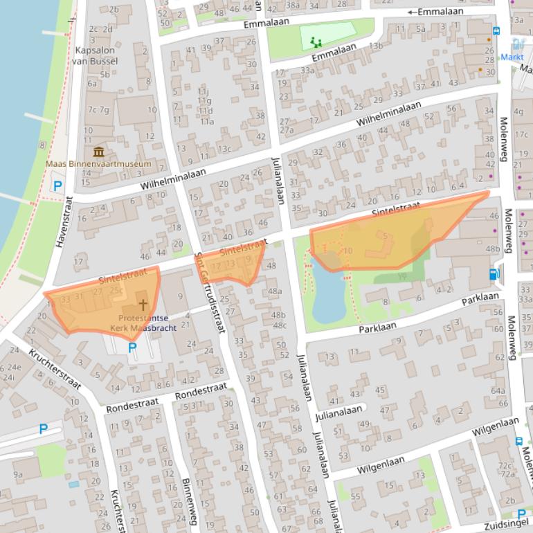 Kaart van postcodegebied 6051BL.