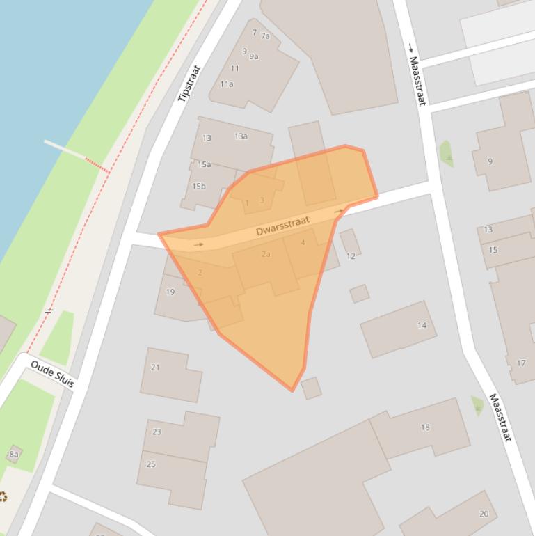 Kaart van postcodegebied 6051CP.