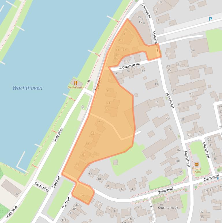 Kaart van postcodegebied 6051CV.