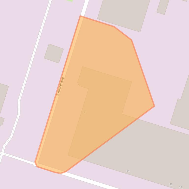 Kaart van postcodegebied 6051DX.