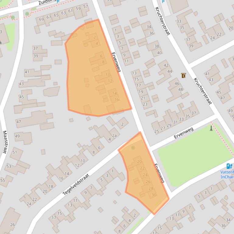 Kaart van postcodegebied 6051EN.