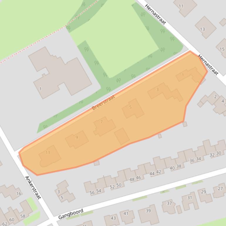 Kaart van postcodegebied 6051GD.