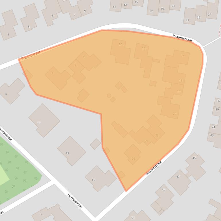 Kaart van postcodegebied 6051GJ.