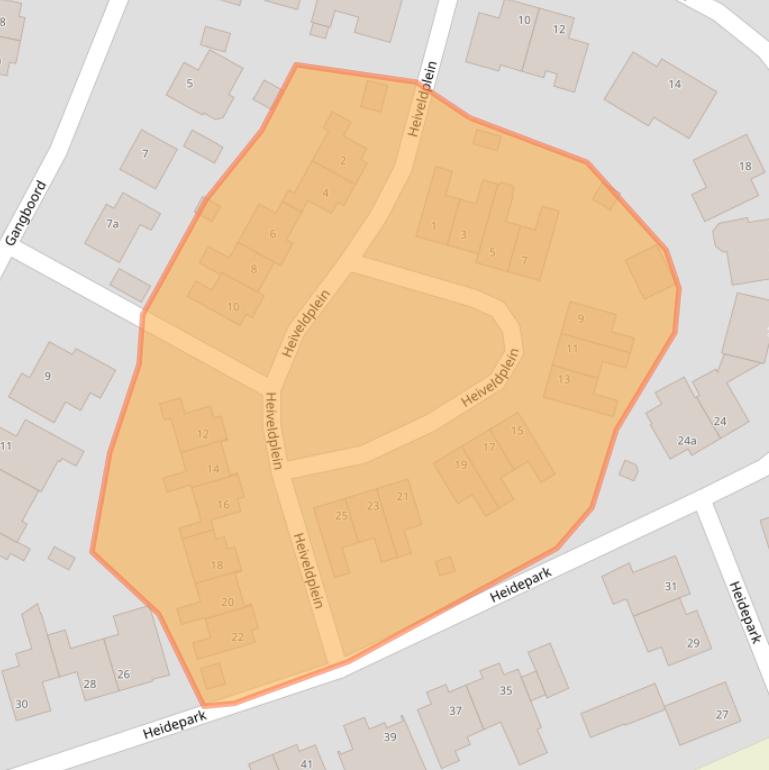 Kaart van postcodegebied 6051GM.