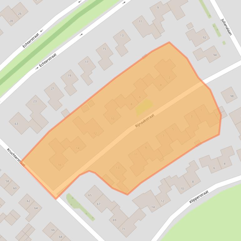 Kaart van postcodegebied 6051GX.