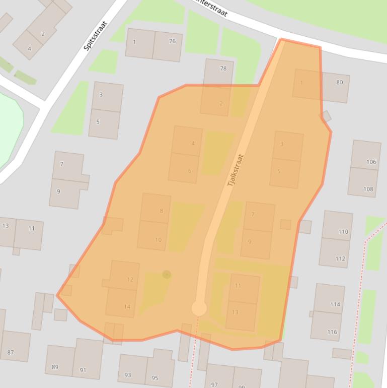 Kaart van postcodegebied 6051HA.