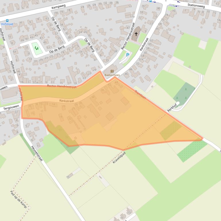 Kaart van postcodegebied 6051JH.