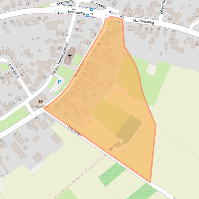 Kaart van postcodegebied 6051JJ.