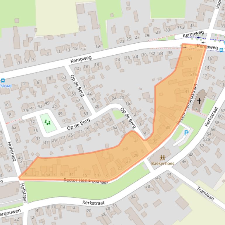 Kaart van postcodegebied 6051JK.