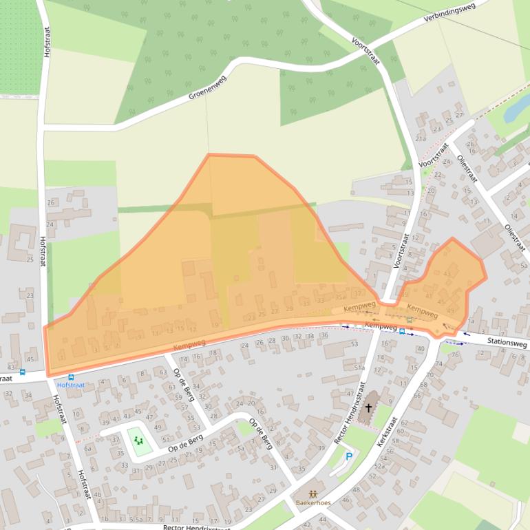 Kaart van postcodegebied 6051JM.