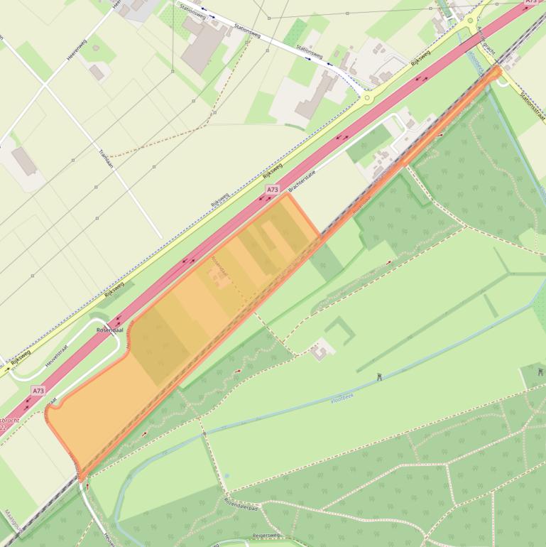 Kaart van postcodegebied 6051KM.