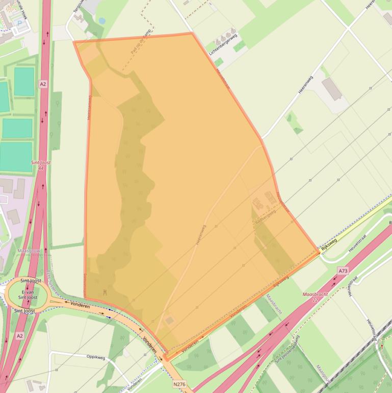 Kaart van postcodegebied 6051KP.