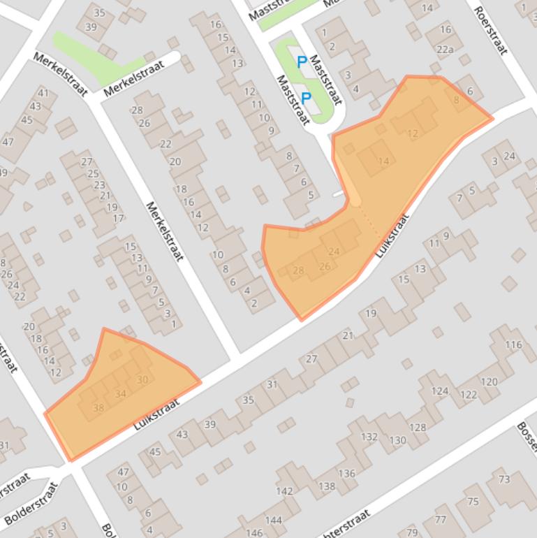 Kaart van postcodegebied 6051LK.