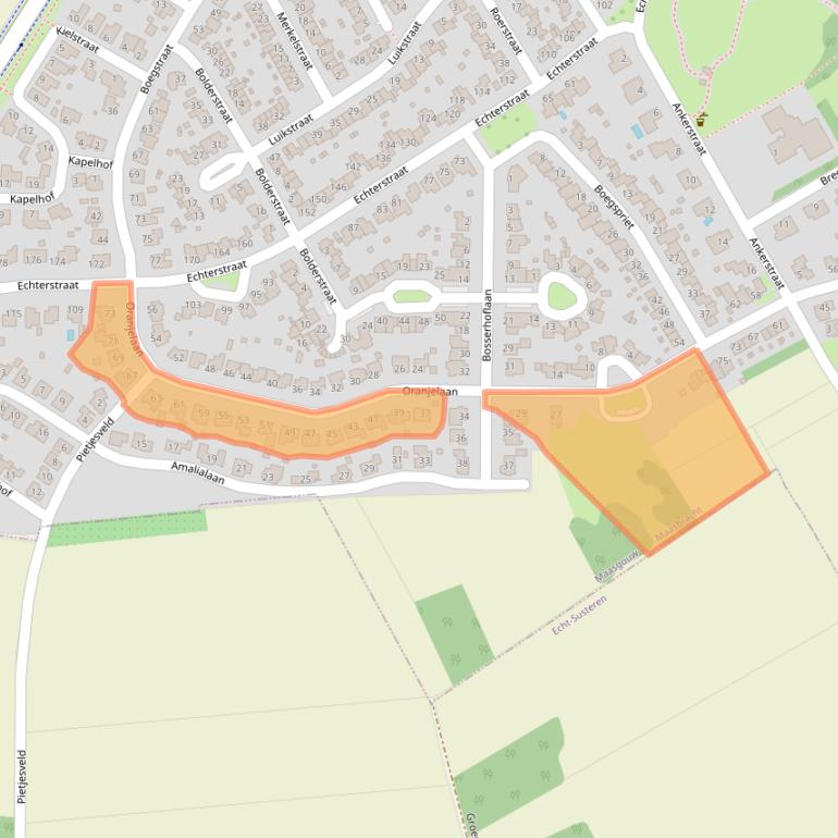 Kaart van postcodegebied 6051ND.