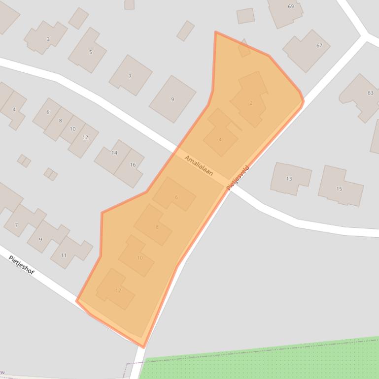 Kaart van postcodegebied 6051NK.