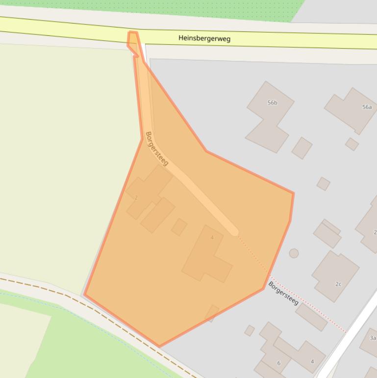 Kaart van postcodegebied 6061AL.